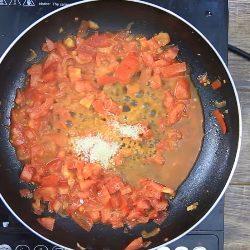 Step 3 Making minced meat sauce for rice paper rolls with minced pork