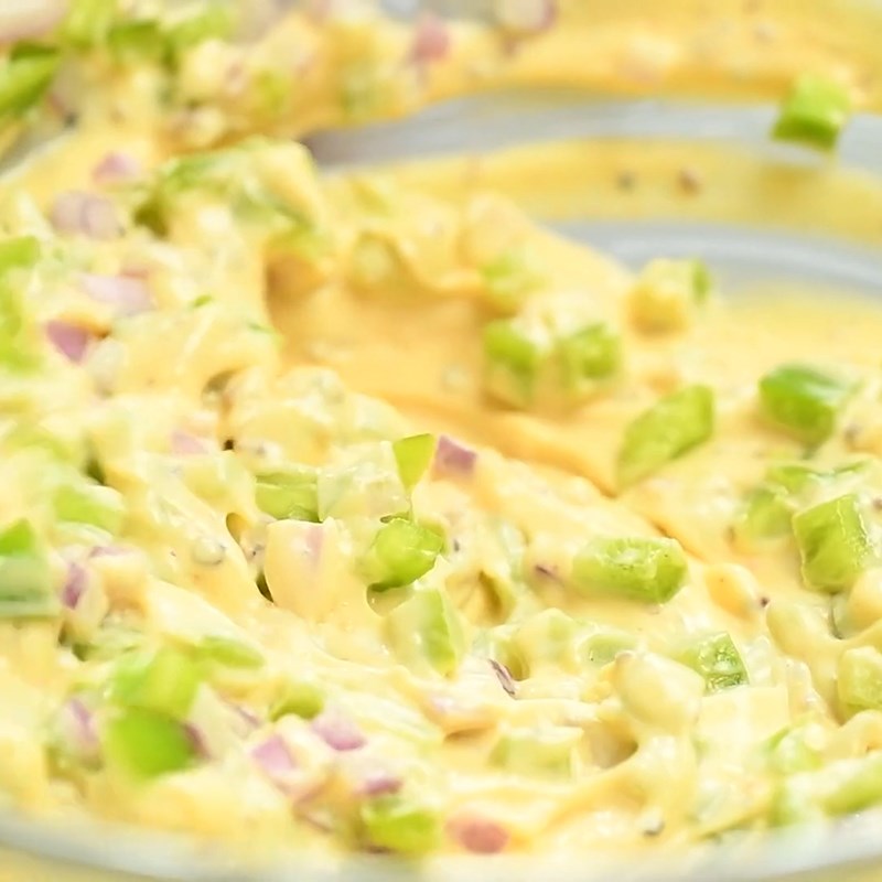 Step 4 Make the dressing for shrimp salad sandwich