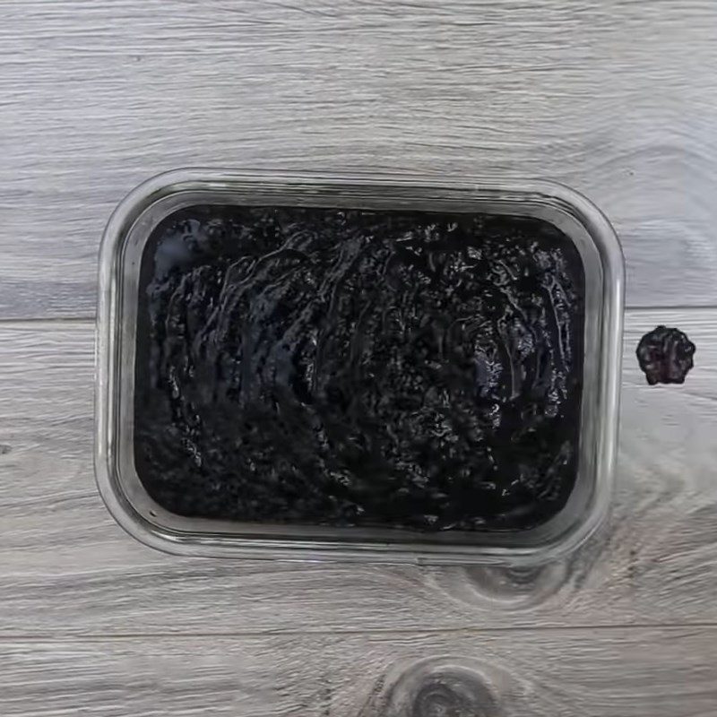 Step 1 Make grass jelly for Grass Jelly Milk Tea