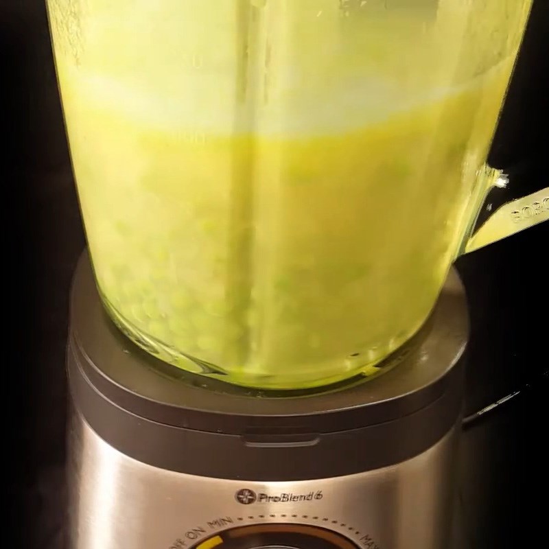 Step 3 Making the soup Pea Cream Soup