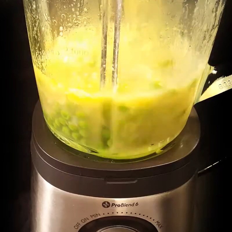 Step 3 Making the soup Pea Cream Soup