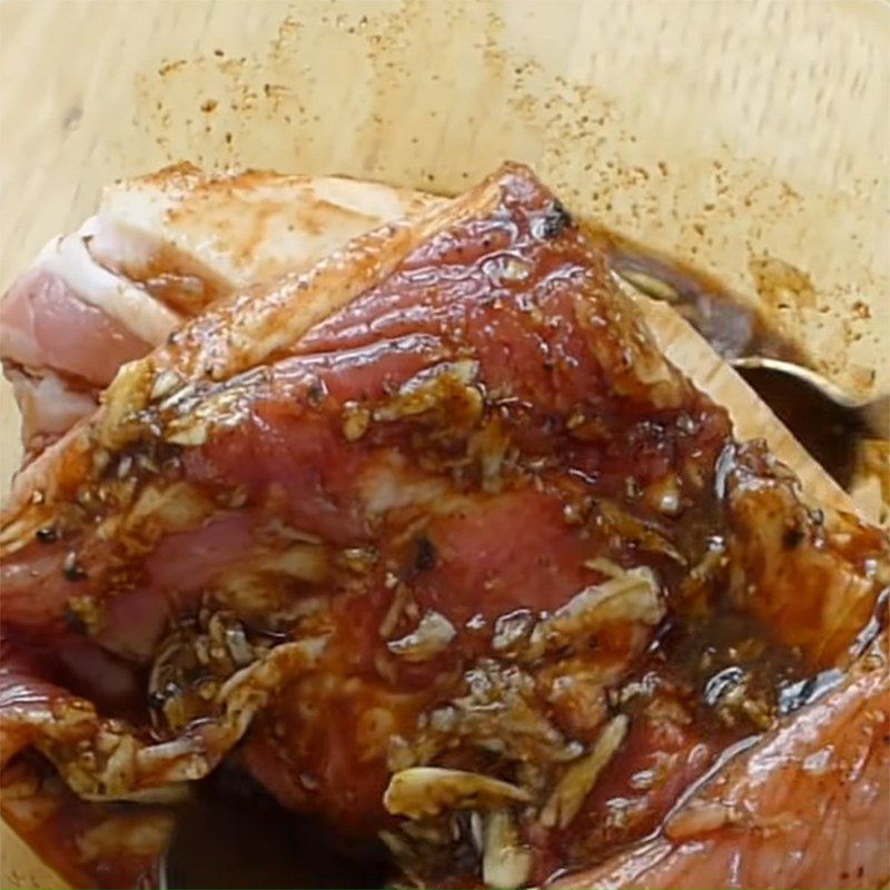 Step 5 Making Char Siu Pork Cao Lau