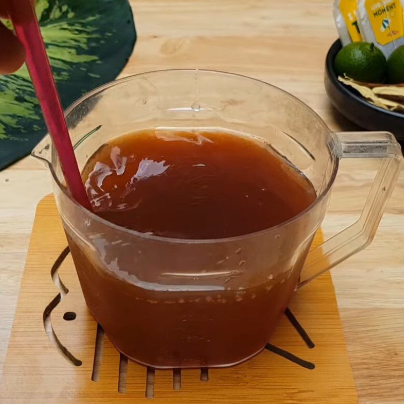 Step 6 Make herbal calamansi tea Herbal calamansi tea
