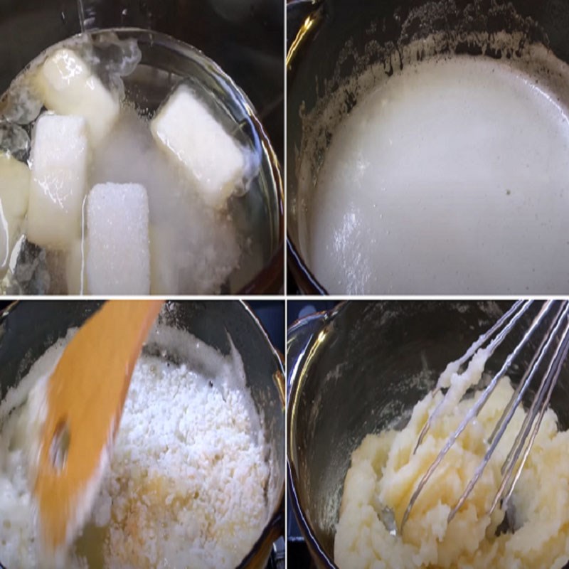 Step 1 Make the Puff Pastry Fruit Cream Puff Cake