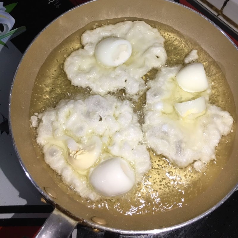Step 3 Fried Quail Eggs Crispy Fried Quail Eggs (Recipe shared by user)