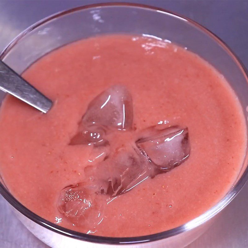 Step 3 Strain Strawberry Guava Juice Strawberry Guava Juice