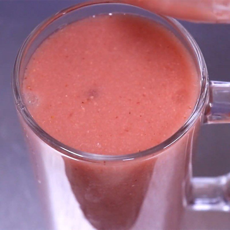 Step 3 Strain Strawberry Guava Juice Strawberry Guava Juice
