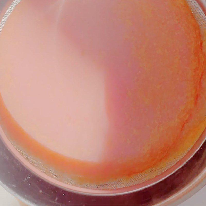 Step 3 Strain watermelon milk Watermelon milk
