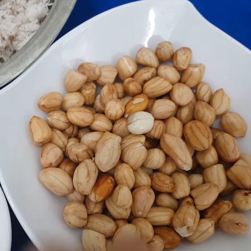 Step 1 Boil the Peanuts Savory Sticky Rice with Peanuts