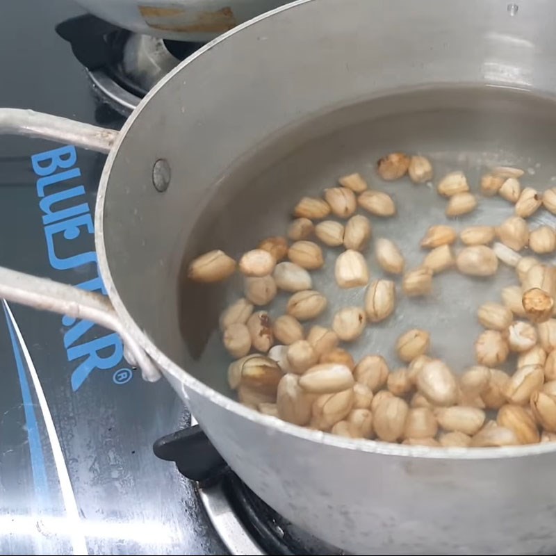 Step 1 Boil the Peanuts Savory Sticky Rice with Peanuts