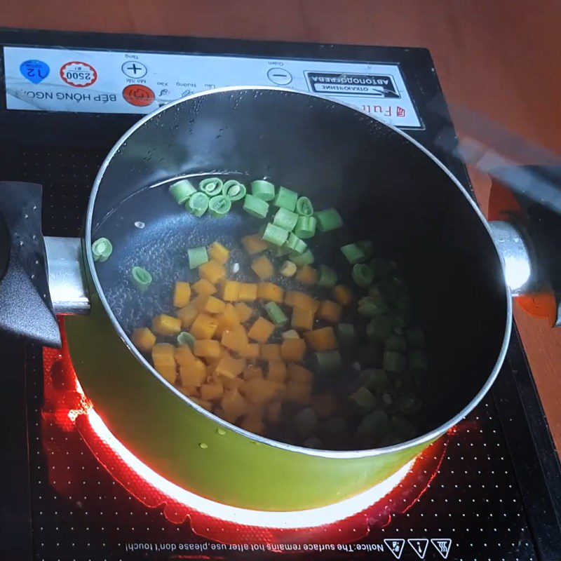 Step 2 Boil the ingredients Indomie mixed noodles