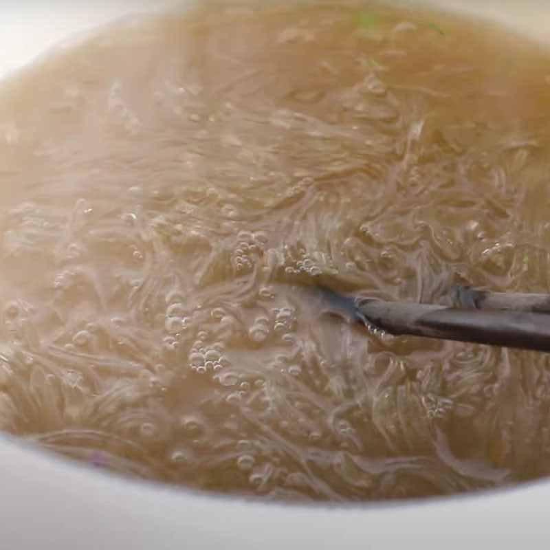Step 2 Boil vegetables and vermicelli Salad vermicelli for weight loss eat clean