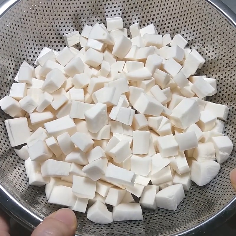 Step 2 Boil Cassava Cassava Dessert