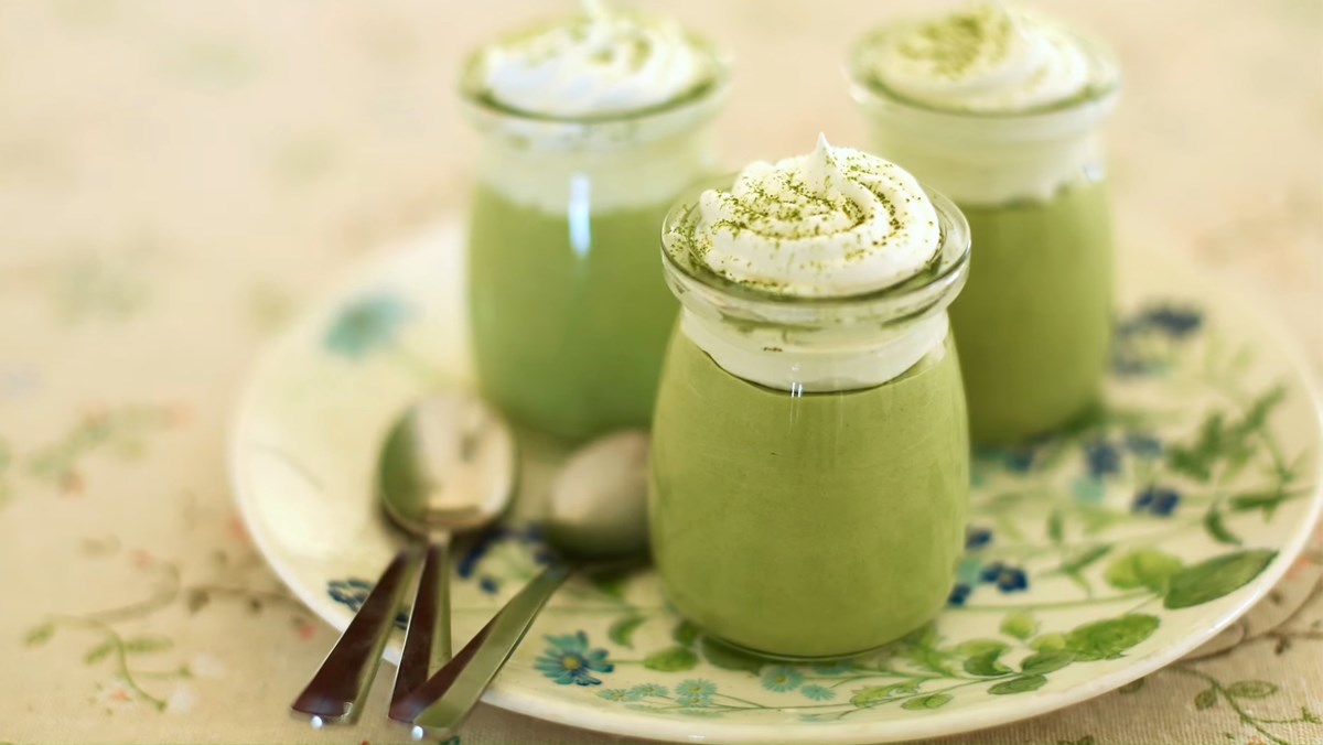 4 Ways to Make Japanese Green Tea Mousse - Creamy, Smooth Matcha Mousse, Simple 2 Green tea mousse