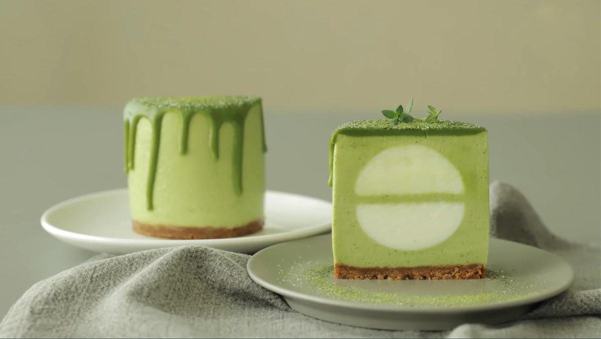 4 Ways to Make Japanese Green Tea Mousse - Creamy, Smooth Matcha Mousse, Simple 19 Green tea mousse and white chocolate
