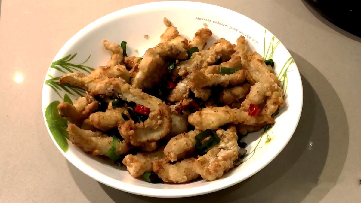 Crispy Fried Squid with Chili Salt in Air Fryer