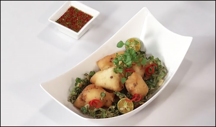 2 ways to make crispy fried squid with delicious orange sauce and sweet and sour calamondin sauce 13 Crispy Fried Squid with Kumquat Sauce