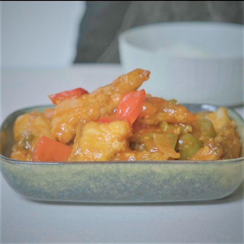 Step 7 Final Product Sweet and Sour Basa Fish Fillet