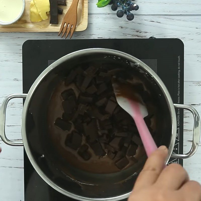 Step 1 Cook milo candy Cube milo Candy
