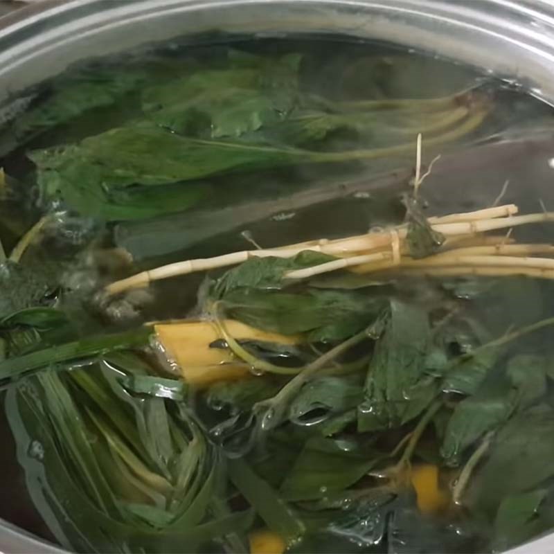 Step 2 Cooking the cool broth Cool broth
