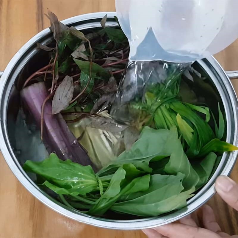 Step 2 Cooking the cool broth Cool broth