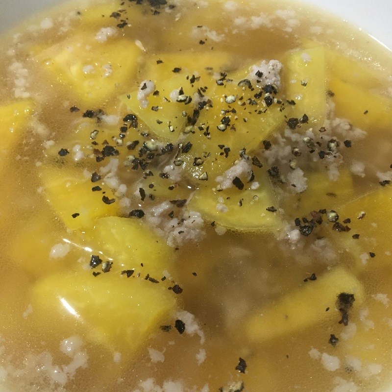 Step 3 Final Product Papaya Soup with Minced Meat