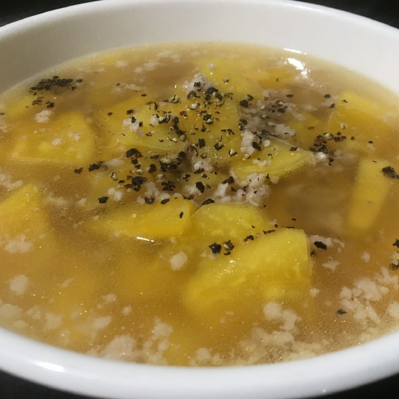 Step 3 Final Product Papaya Soup with Minced Meat