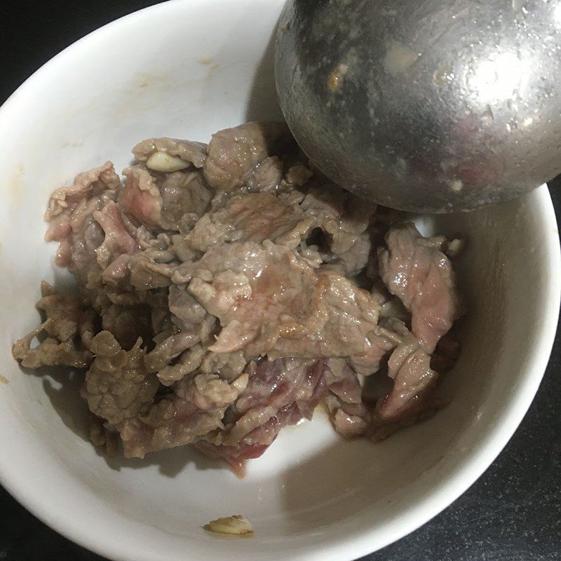 Step 3 Cook the soup Watercress beef soup (recipe shared by a user)