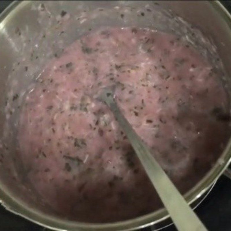 Step 3 Cooking porridge with carp and amaranth