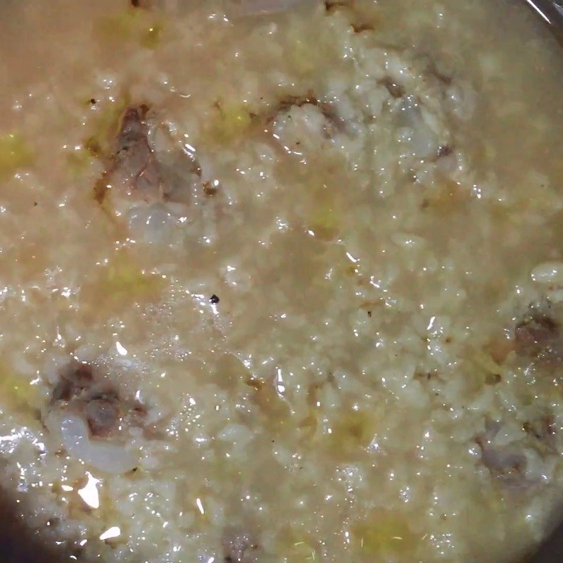 Step 4 Cooking Porridge Taiwanese Pork Rib Porridge