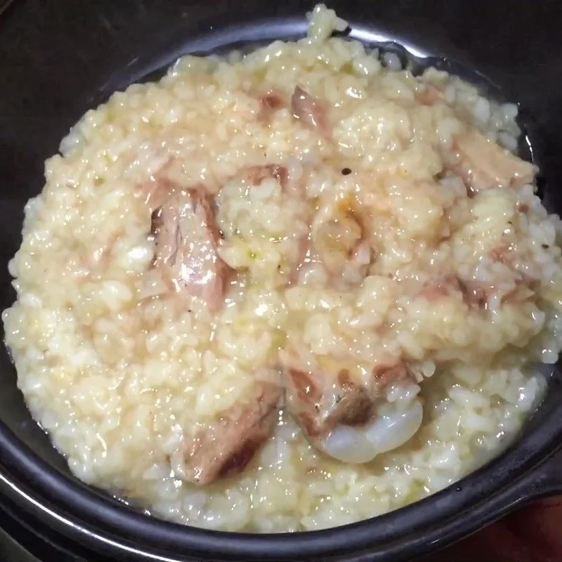 Step 4 Cooking Porridge Taiwanese Pork Rib Porridge