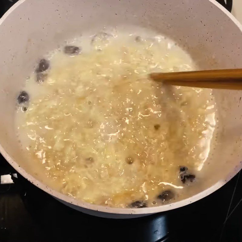 Step 3 Cook chicken egg oatmeal Chicken egg oatmeal