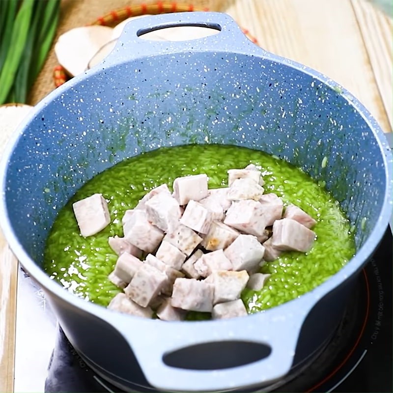 Step 3 Cook the pudding Sweet potato sticky rice