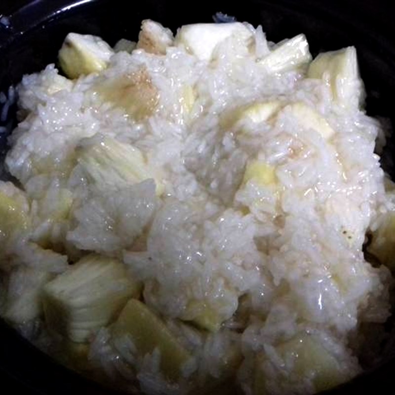 Step 3 Cook dessert Sake Sticky Rice Dessert
