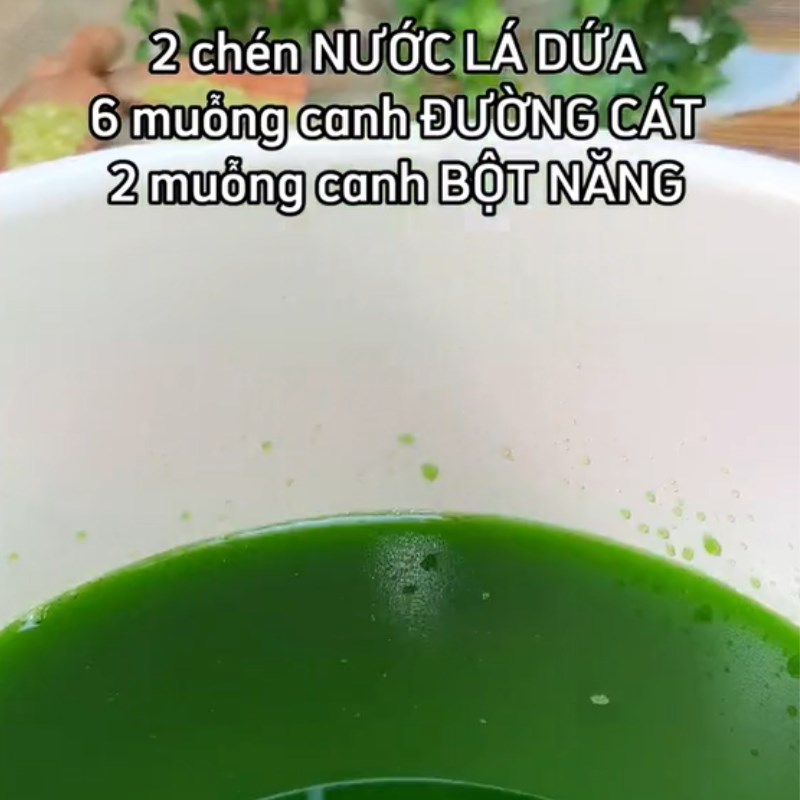 Step 3 Cooking green sticky rice Green sticky rice yogurt (Recipe shared from Tiktok Cooking with TasteVN)