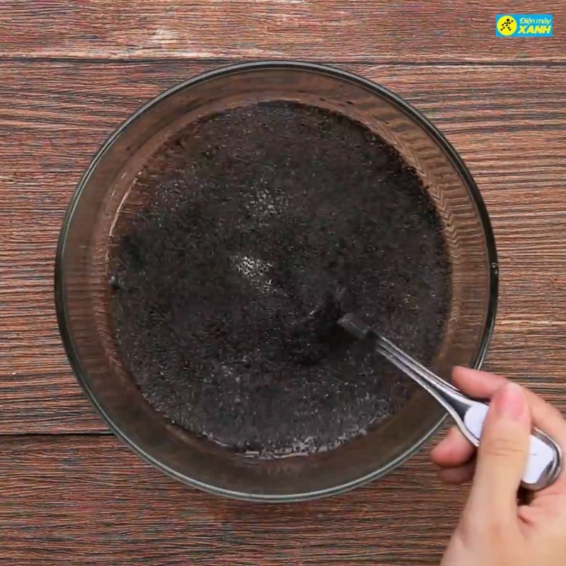 Step 2 Cook coconut milk Grass jelly coconut milk