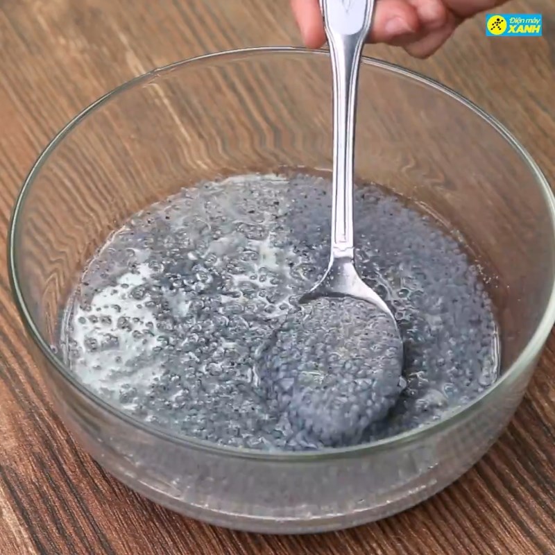 Step 2 Cook coconut milk Grass jelly coconut milk