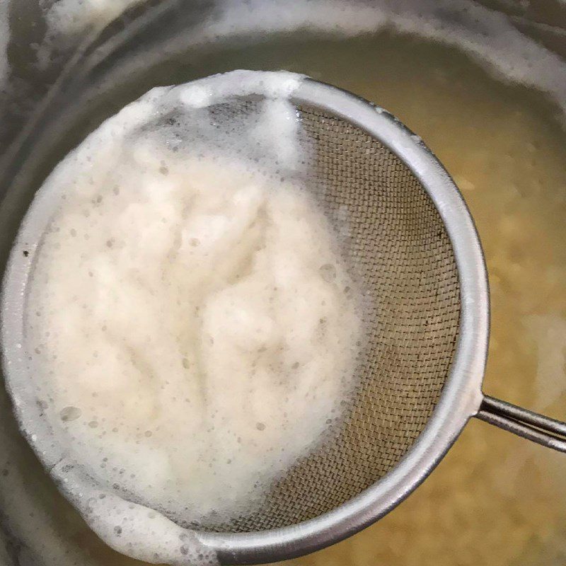 Step 1 Cook the green beans Green bean coconut milk ice cream using a blender