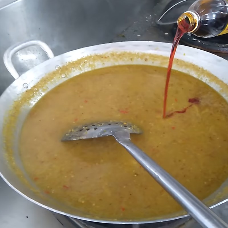 Step 3 Cook the seasoning mixture for dipping sauce