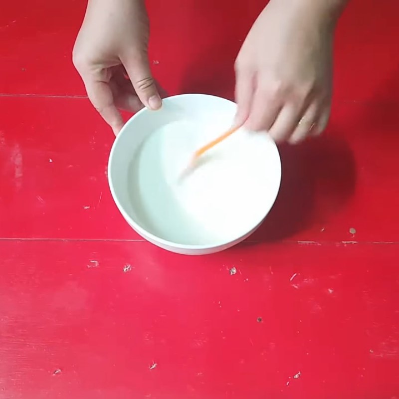 Step 5 Cooking the coconut milk mixture and finishing Pandan jelly with soy milk