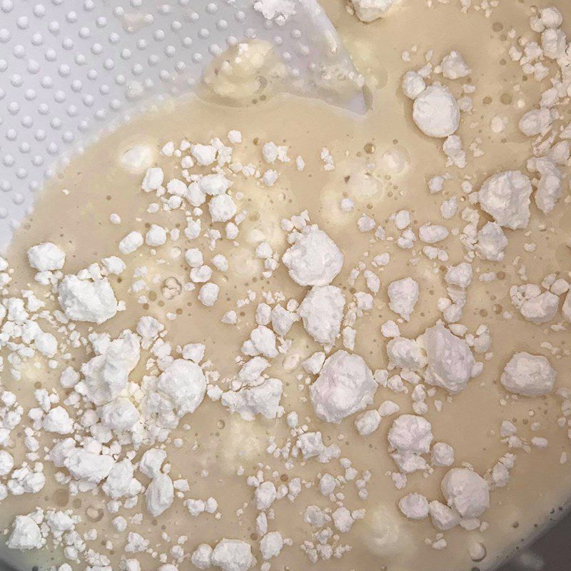 Step 3 Cook the bean milk mixture Mung bean coconut milk using a blender