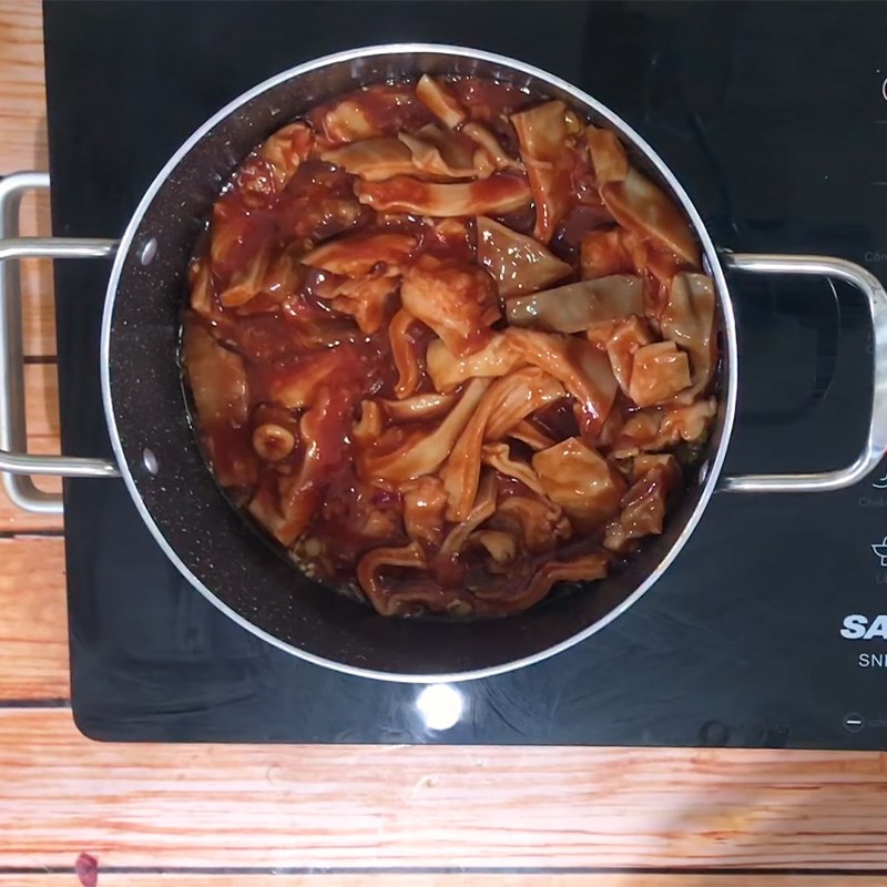 Step 4 Cooking lagu