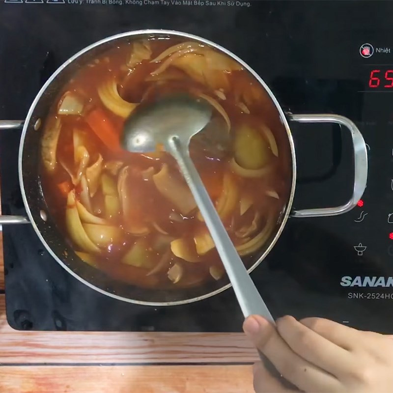 Step 4 Cooking lagu