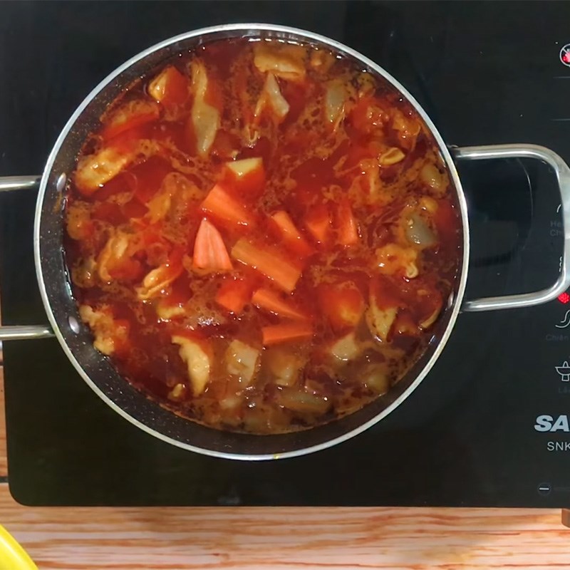 Step 4 Cooking lagu
