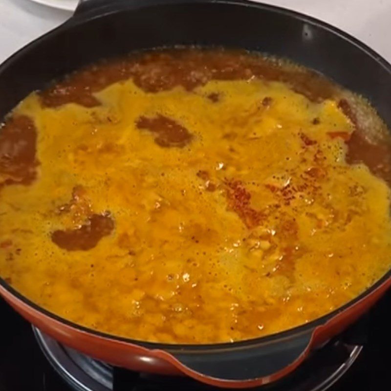 Step 4 Cooking Hotpot Beef Satay