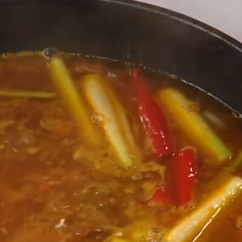Step 4 Cooking Hotpot Beef Satay