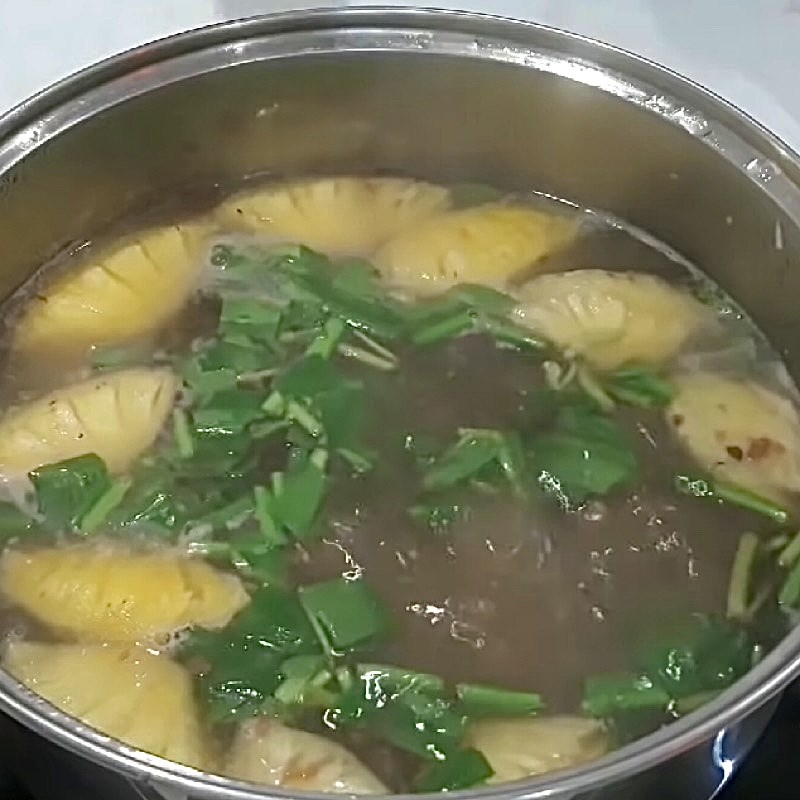 Step 3 Cooking Hot Pot Sour Fish Head Hot Pot