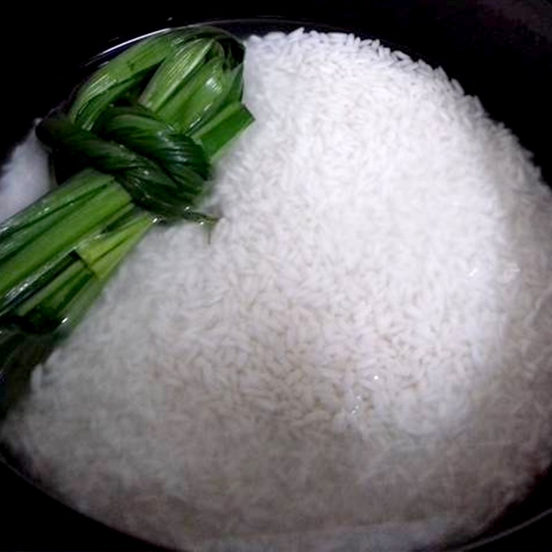 Step 2 Cook sticky rice Sake Sticky Rice Dessert