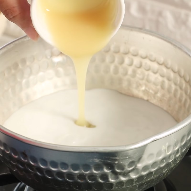 Step 3 Cook Coconut Milk for Thai Sticky Rice with Coconut