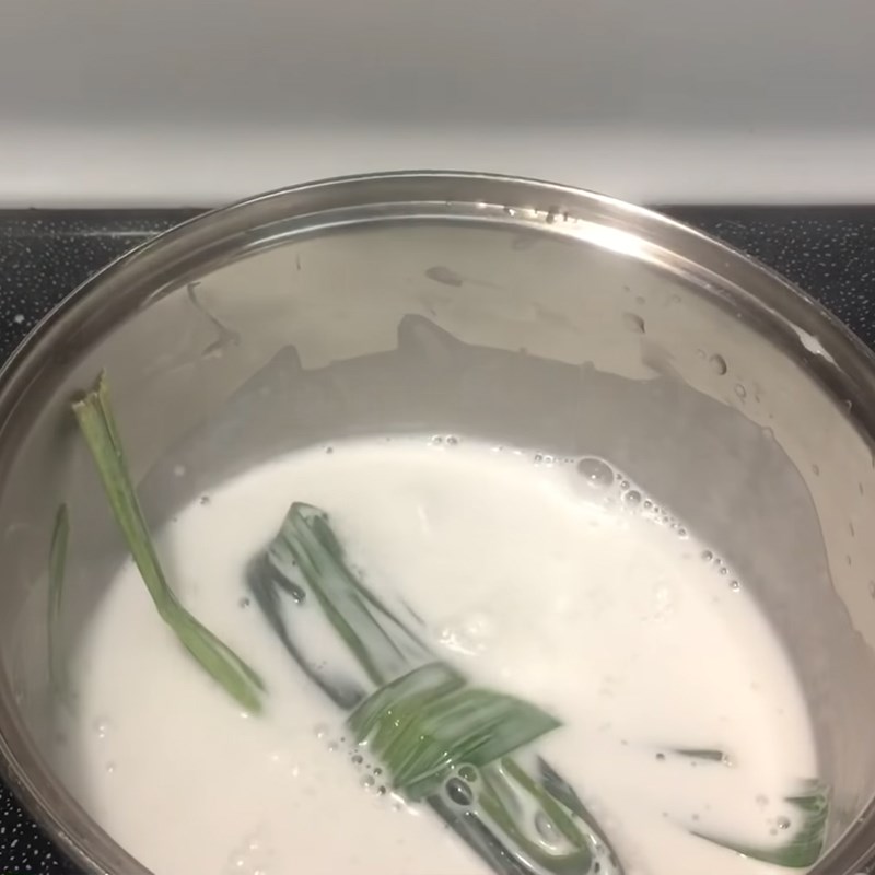 Step 6 Cook Coconut Milk Grilled Banana Sticky Rice